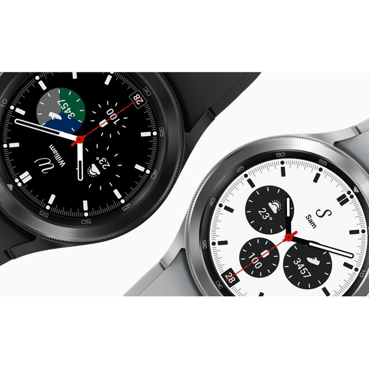 نمای جانبی ساعت سامسونگ Galaxy Watch4 Classicنمای پشت ساعت Galaxy Watch4 Classic با حسگرها