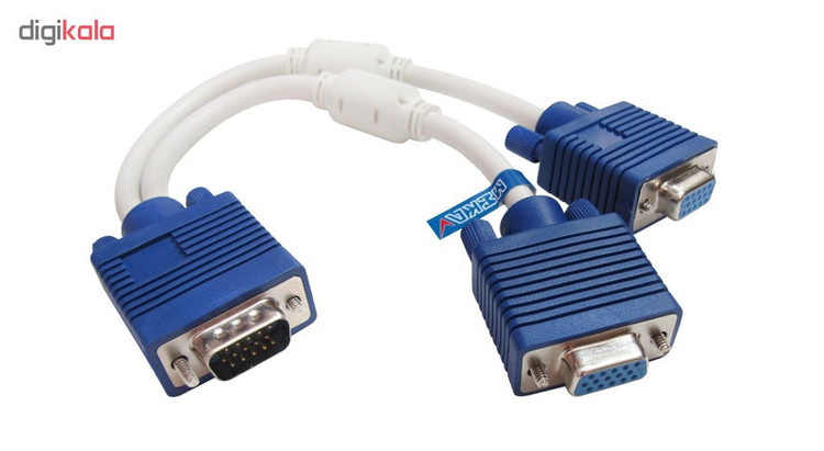VOX VGA Splitter Cable 1 Male to 2 Female – 30cm